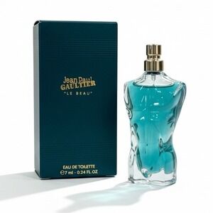Jean Paul Gaultier Le Beau Eau de Toilette 7ml 0.24oz Mens Mini Cologne NIB